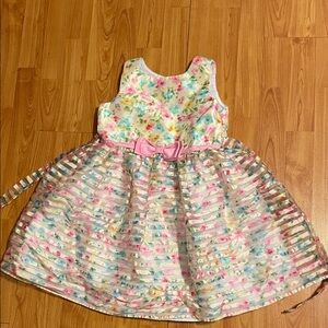 Jona Michelle Floral Multicolor Kids Dress